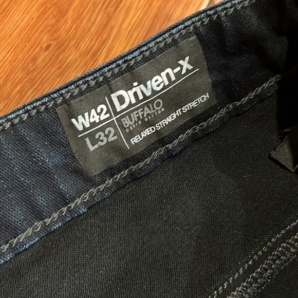 ⭐️ New Buffalo Driven-X Relaxed Straight Driven Jeans Size 42/33 - Picture 7 of 11